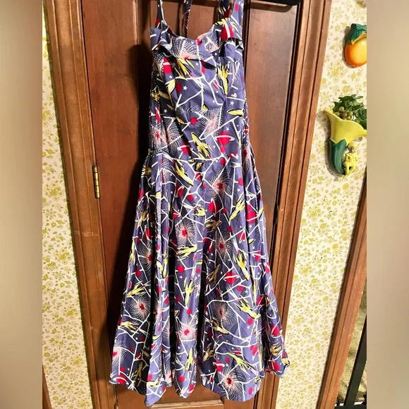 Trashy Diva Trixie Rock Print Dress - Picture 7 of 7